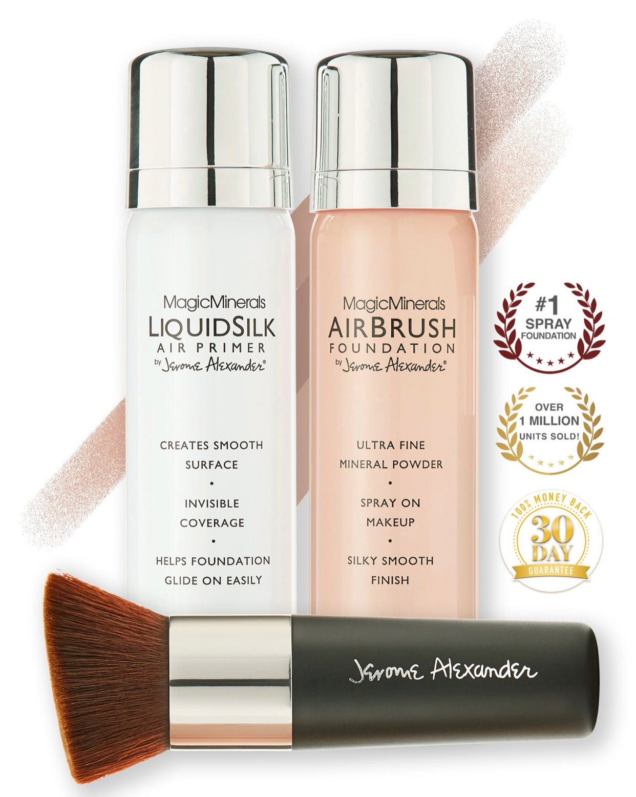 Jerome Alexander MagicMinerals AirBrush Deluxe Set Review and