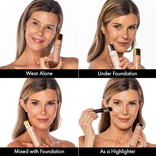 2 Piece AirGlow Hydrating Illuminator and Kabuki Brush