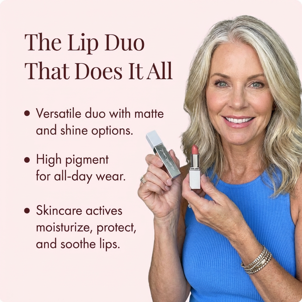 Matte & Shine Lipstick Duo