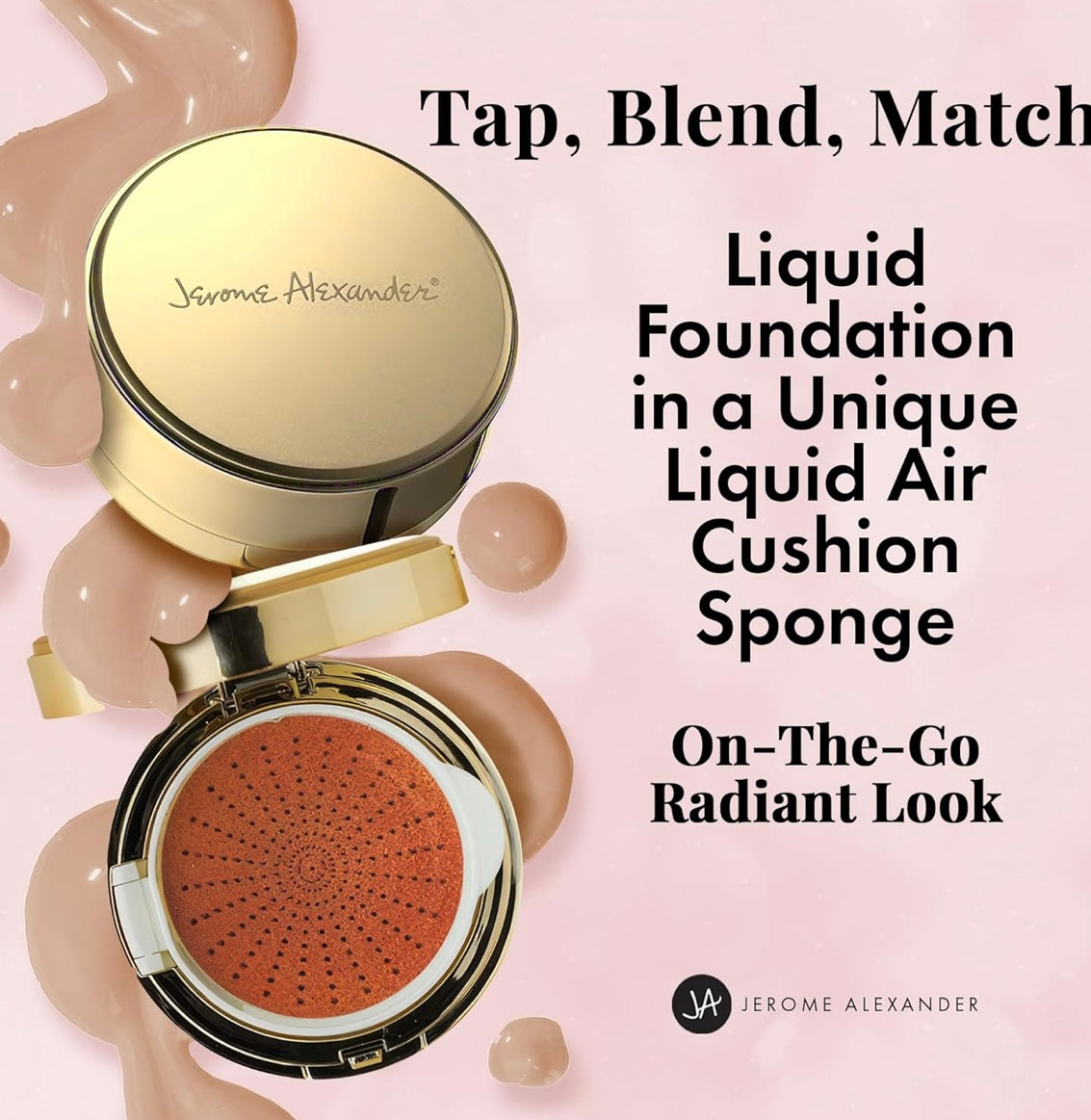 MagicMinerals AirCushion Foundation & Liquid Silk Primer | Medium Shade