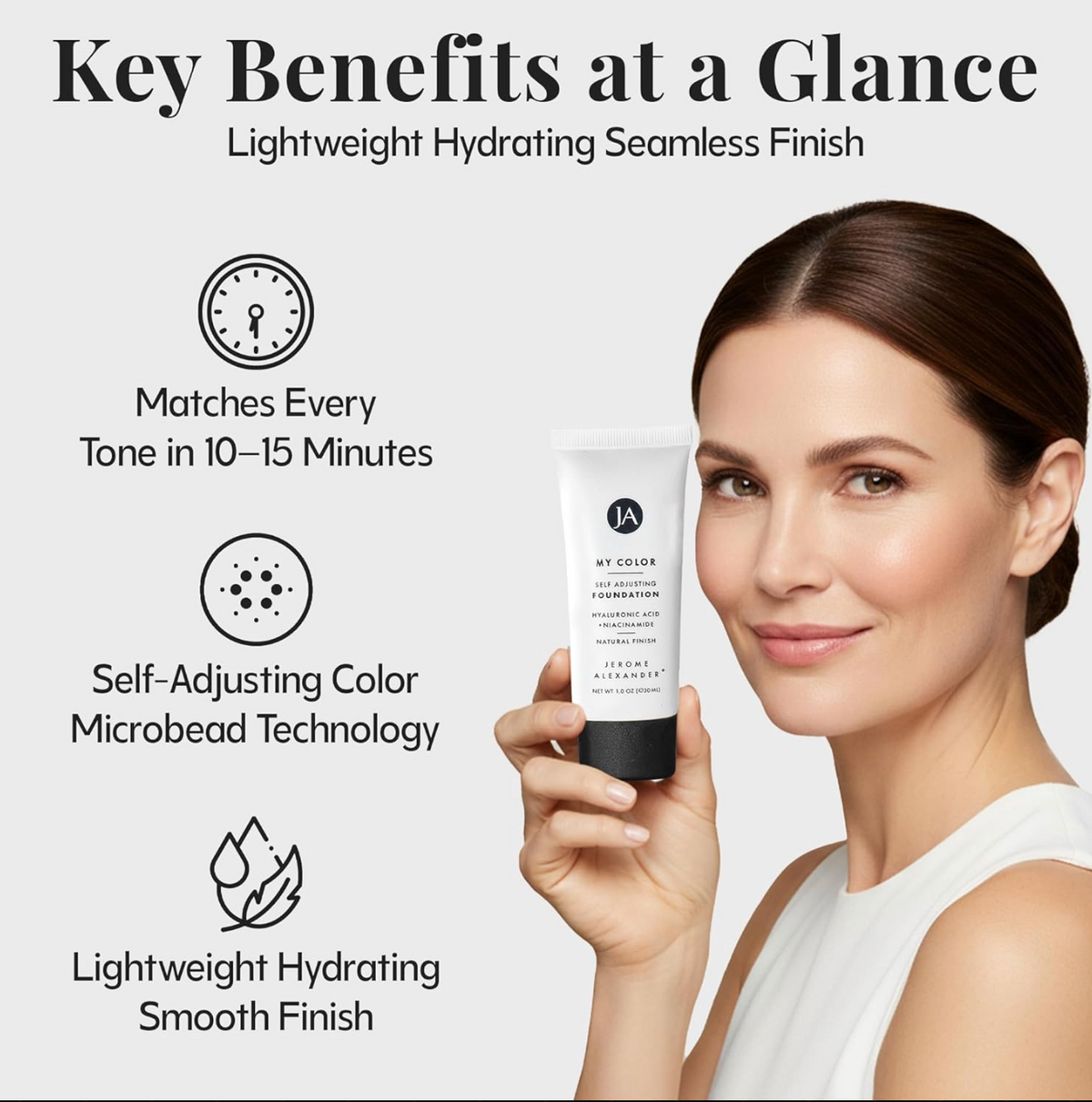 My Colour Self Adjusting Foundation 5-Piece Set (20% Discount at checkout)